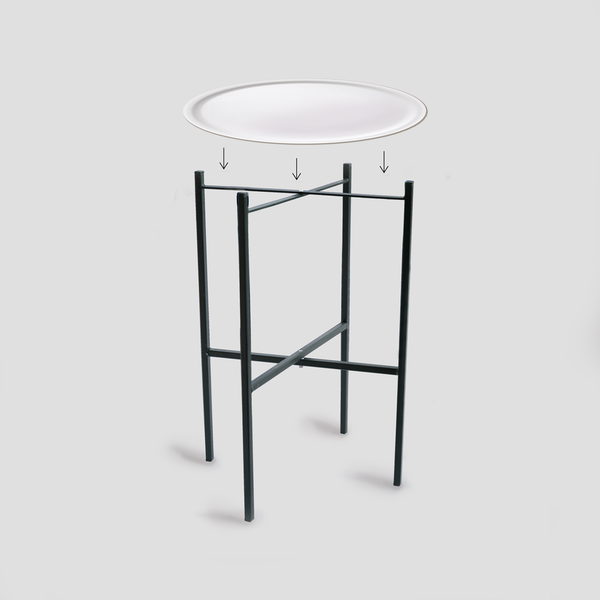 Stand for our smaller Ø36 cm Tray table