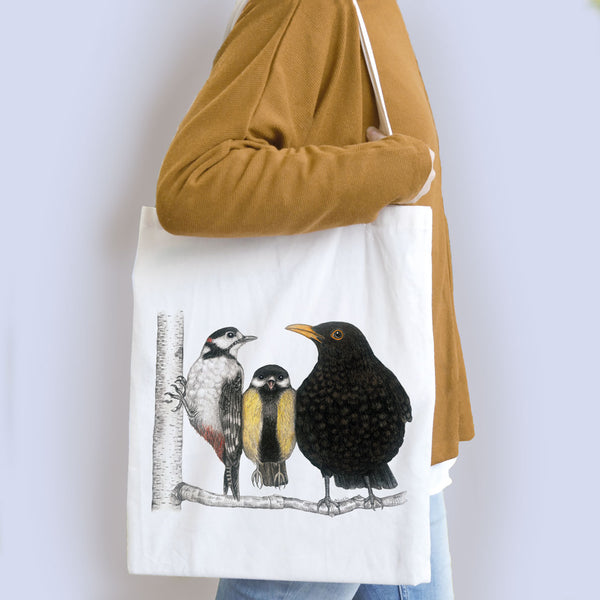 Morning conversation Birds - Tote bag