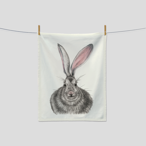 Henrietta The hare - Kitchen Towel