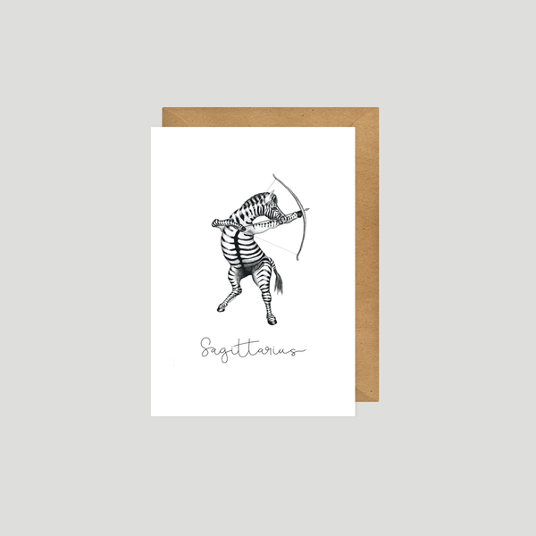 Sagittarius - Postcard