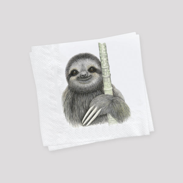 Shugi the sloth - Napkins